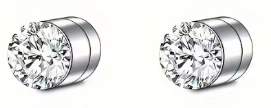 Men's Magnetic Diamond Ear Stud